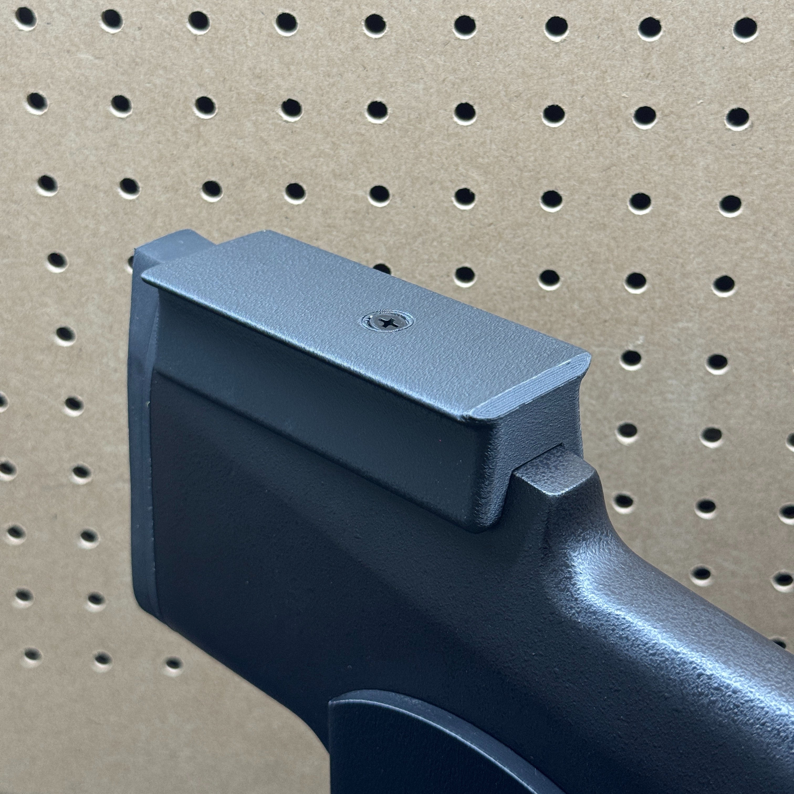 Underside of cz 457 pro varmint bag rider showing wide base platform for bag rest stability and mounting screw